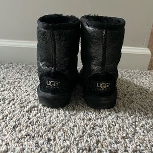UGG Black Classic Tall Boots Suede